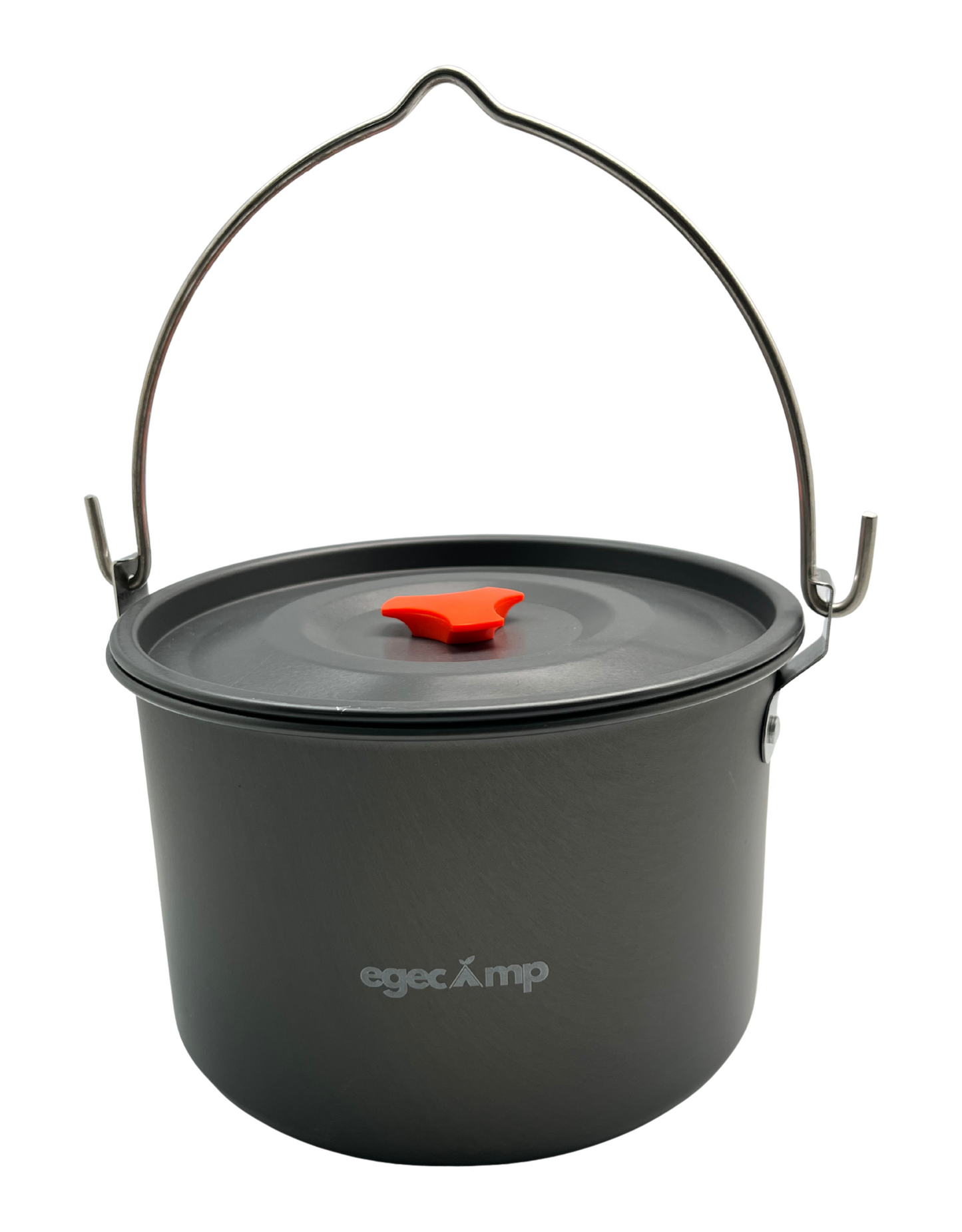 EgeCamp® Pro 4 Litre Kamp Tenceresi (Kazan) | Askılıklı & Büyük Boy