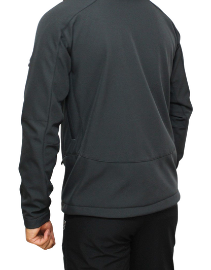 Mudwill Kapşonlu Softshell Mont Ceket – Antrasit | 10.000 mm Su Geçirmez & Rüzgar Koruma