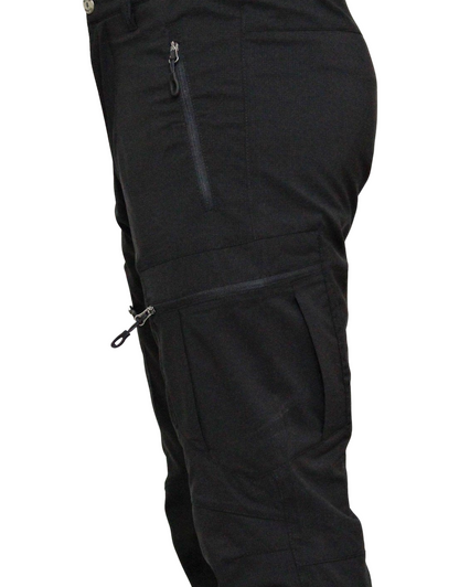 Mudwill Micro Likralı Trekking Pantolon - Siyah