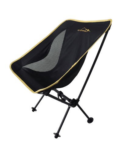 Campout Pratik Kamp Sandalyesi – Katlanabilir, 1,7 kg, 120 kg Kapasite