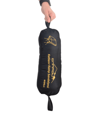 Campout Pratik Kamp Sandalyesi – Katlanabilir, 1,7 kg, 120 kg Kapasite