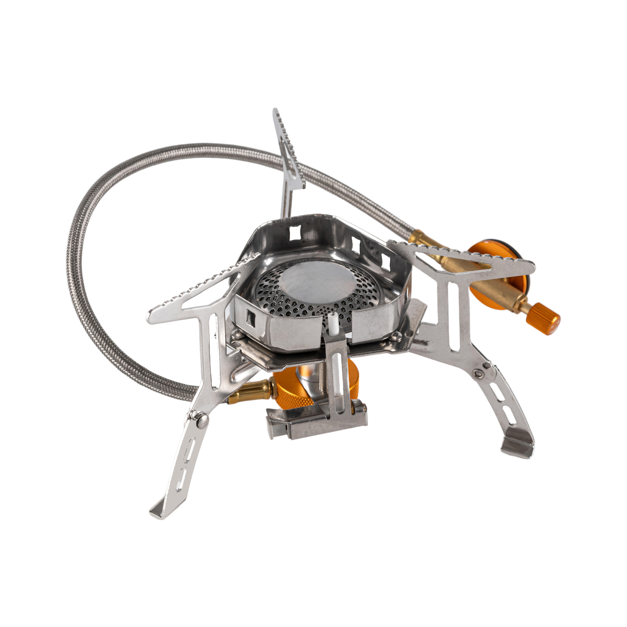 Büyük Tencereler İçin Sağlam Kamp Ocağı 