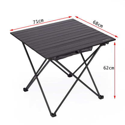 Evolite Nature Katlanabilir Alüminyum Kamp Masası Büyük Boy (71x68x62)