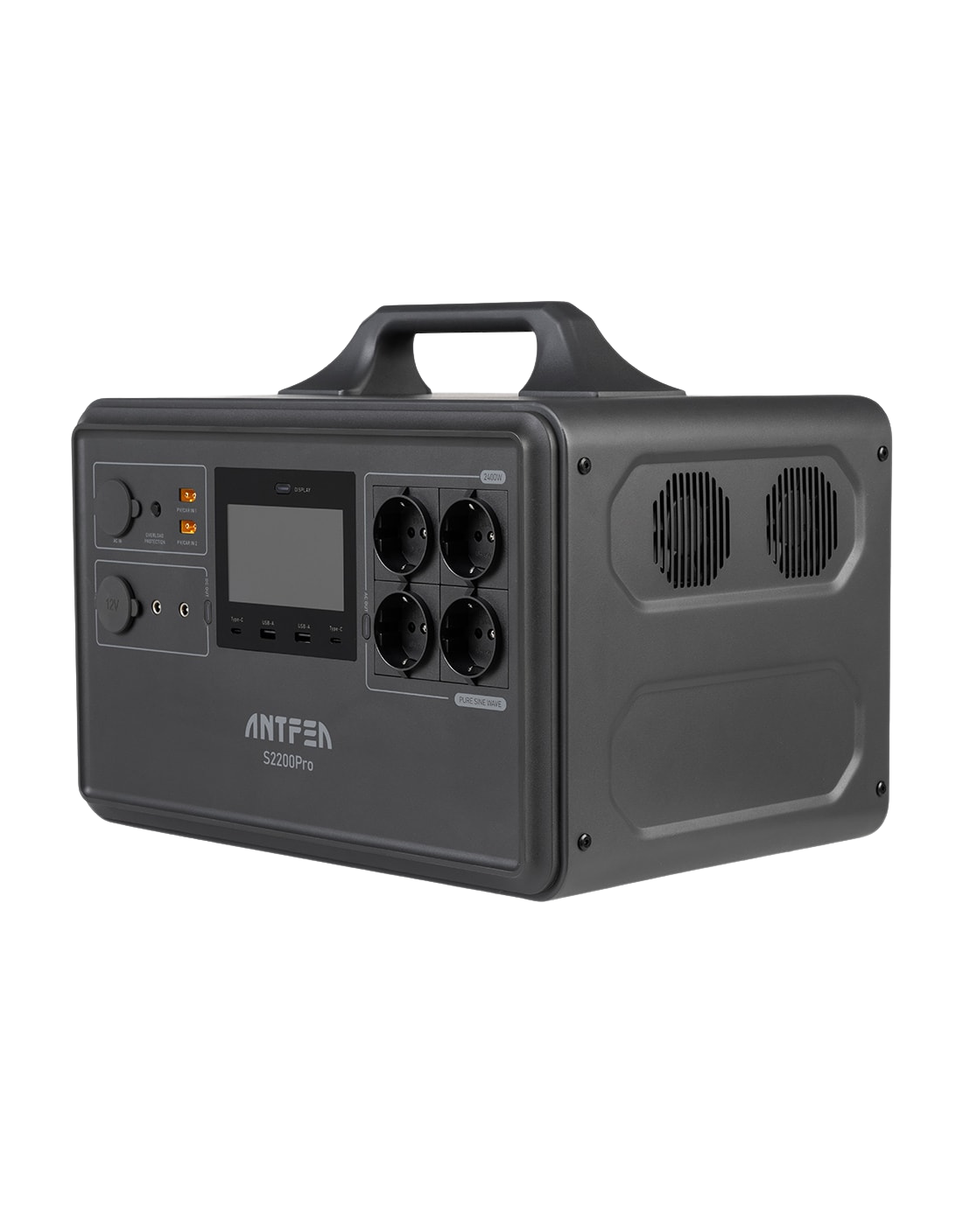 Antfea S2200Pro Taşınabilir Güç Kaynağı – 2400W | 2240Wh LiFePO₄ Batarya