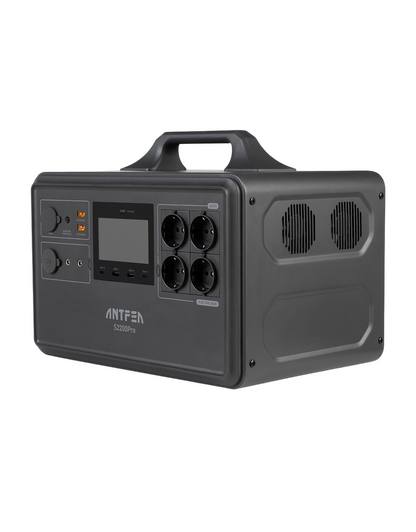 Antfea S2200Pro Taşınabilir Güç Kaynağı – 2400W | 2240Wh LiFePO₄ Batarya