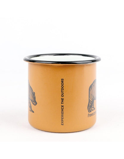 FreeCamp Emaye Kupa 350ml - Bej