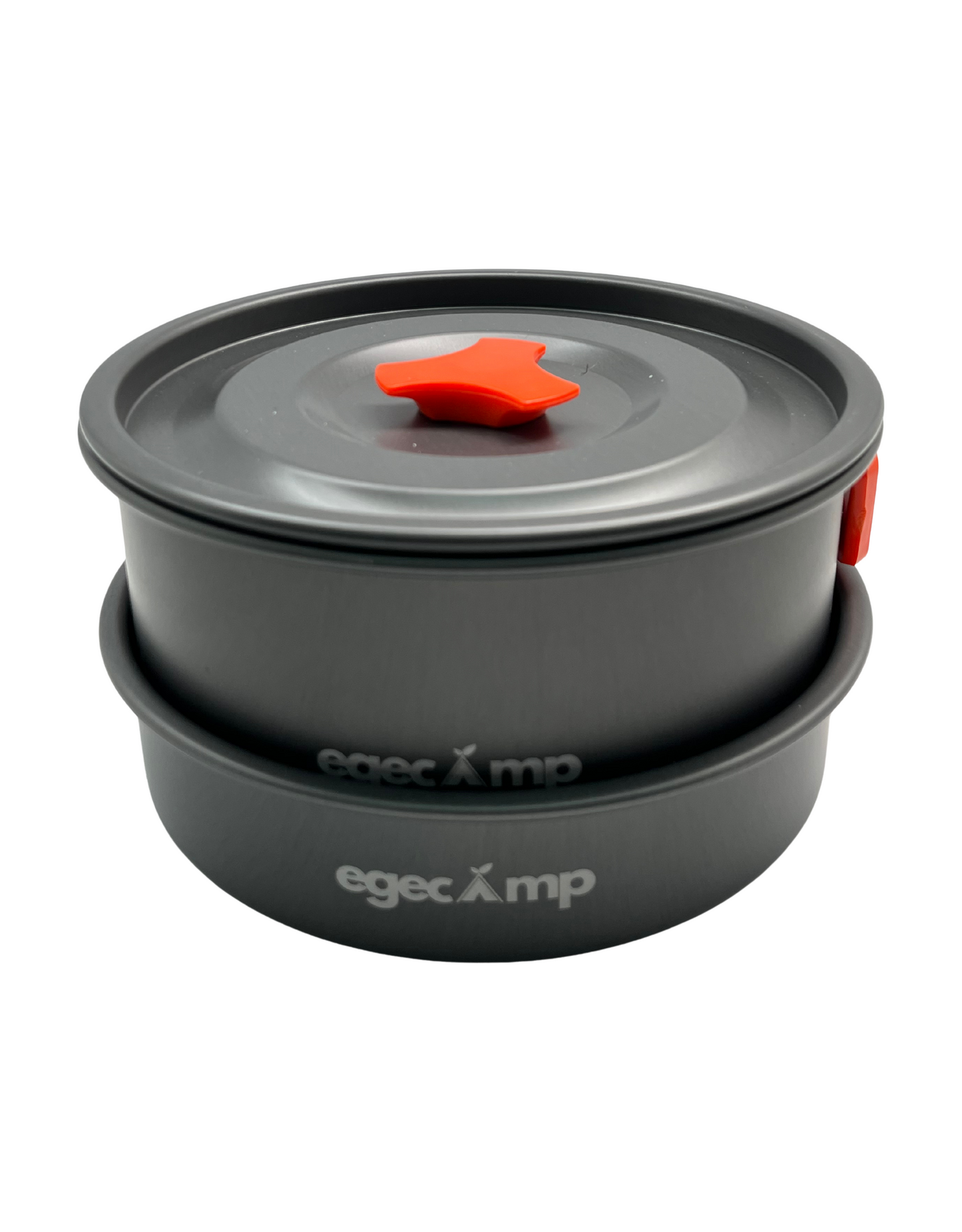 EgeCamp® Pro Kamp Pişirme Seti (Tencere, Tava, Çaydanlık) | 3 Parça & Ultra Hafif