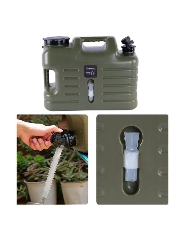 Madfox Galon Air PE Musluklu Su Bidonu 24 Litre