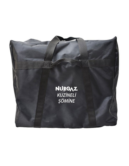 Nurgaz Kuzineli Şömine – Katlanabilir Kamp & Karavan Kuzinesi, Çelik Gövde