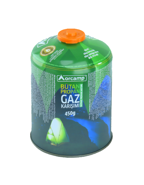 Orcamp 450 Gr Vidalı Gaz Kartuşu