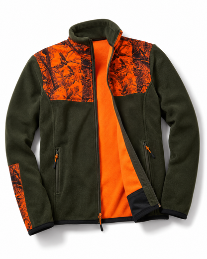 Su itici ve rüzgar geçirmez softshell dış kumaş detayı