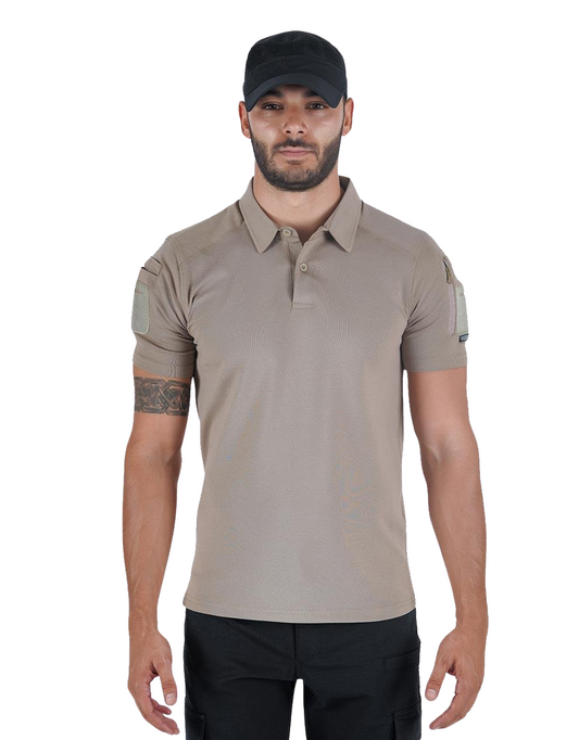 Combat Outdoor Tactical T-Shirt Kısa Kol - Bej