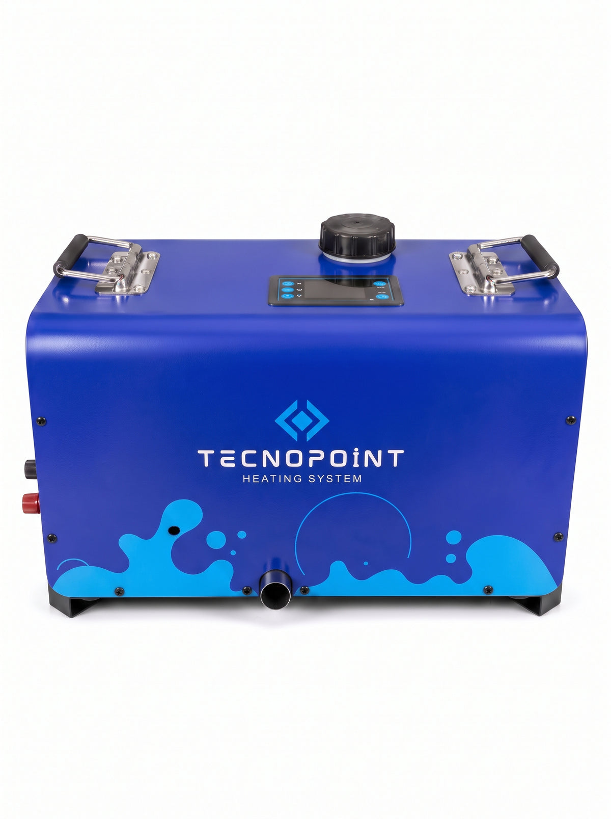Tecnopoint 8kW Taşınabilir Lityum Akülü Dizel Isıtıcı - Dahili Bataryalı 12V / 24V / 220V