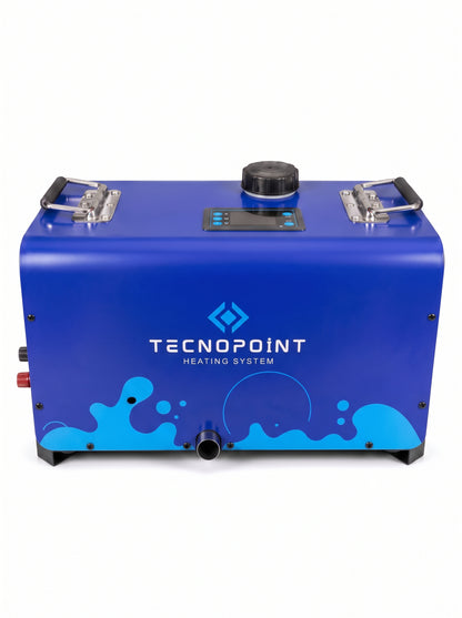 Tecnopoint 8kW Taşınabilir Lityum Akülü Dizel Isıtıcı - Dahili Bataryalı 12V / 24V / 220V