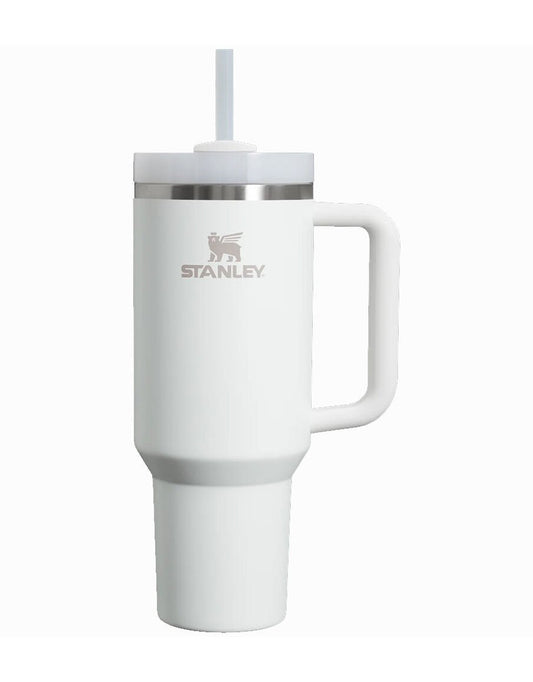 Stanley Quencher Pipetli Termos Bardak 1.18 Lt - Buz Beyazı